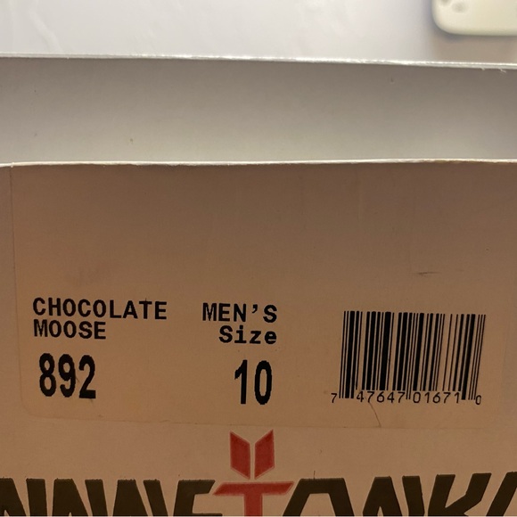 Minnetonka Men's Moosehide Classic Moccasins NWT/Box - Picture 2 of 7